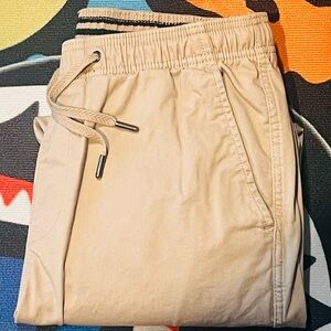 GAP Khaki Elastic Waist Pants